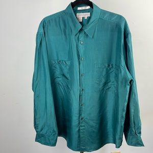 Vintage Perry Ellis silk shirt